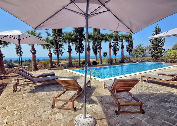 Incredible Large In Paphos Sleeps 14 Children Pool, Jacuzzi, Huge Garden Polis